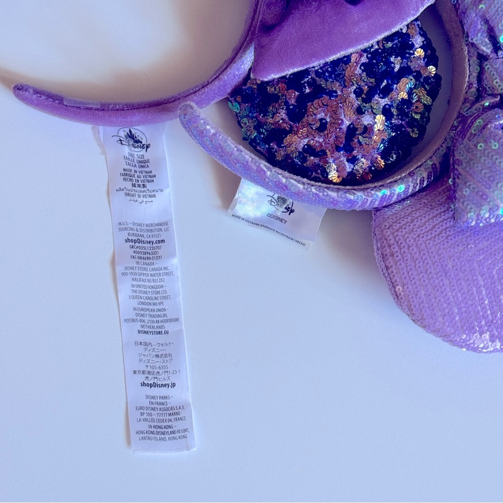 Disney Parks Minnie Ears Purple Bundle - Picture 4 of 4